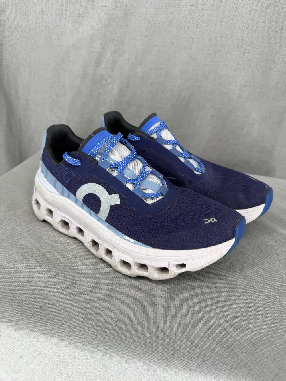 On Cloud Cloudmonster Running Shoe, Womens, Size 8, Blue